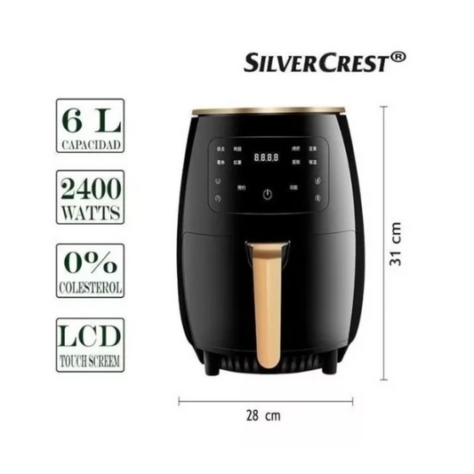 Freidora De Aire 6 Litros Sin Aceite Ext