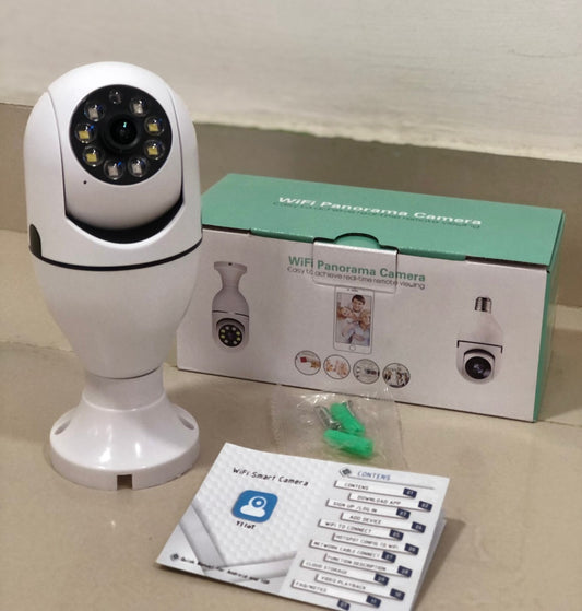 Cámara de Seguridad WiFi Bombillo Robótico