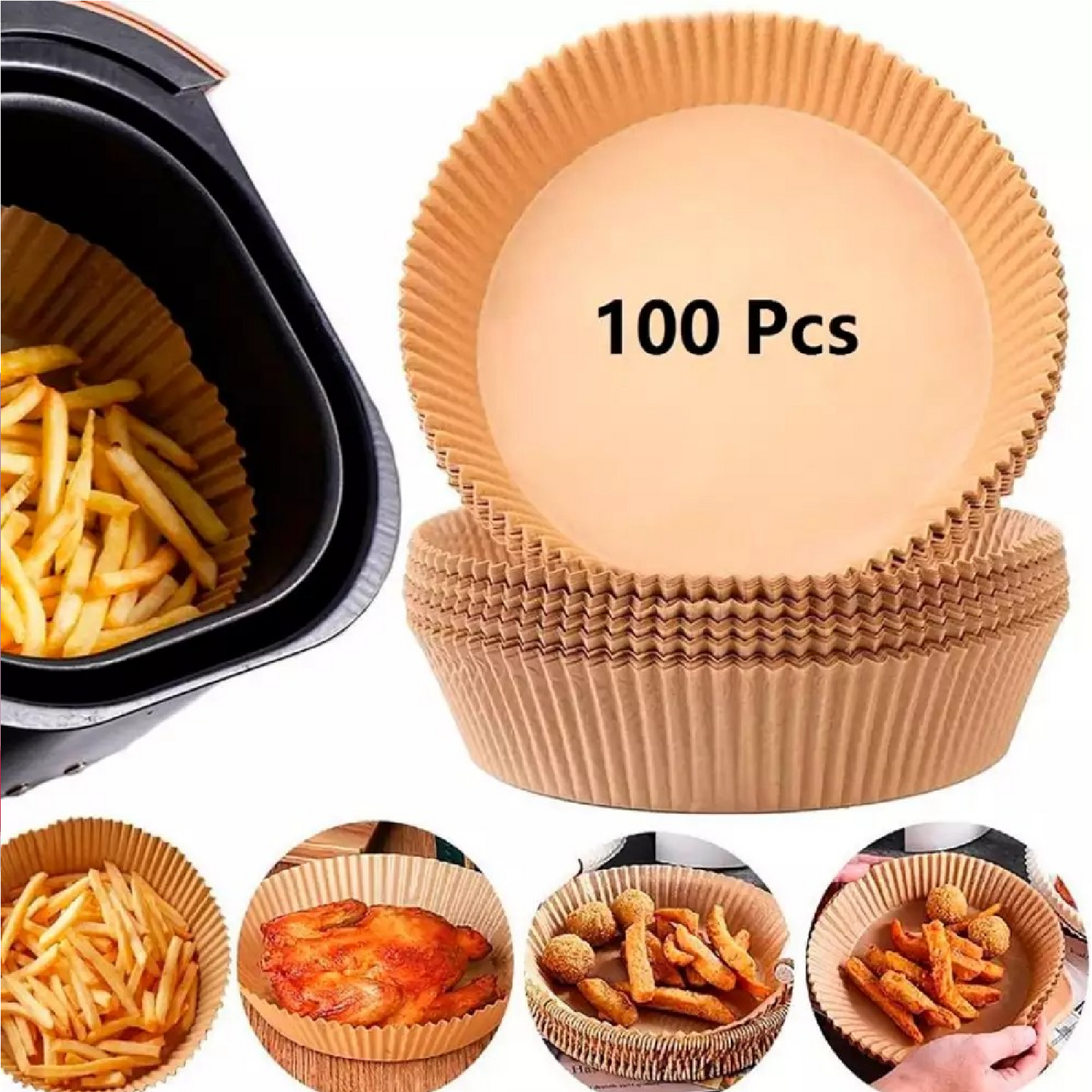 Papeles Para Freidora De Aire